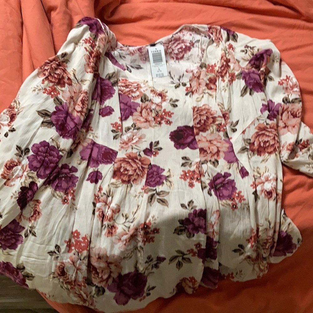 Torrid floral top